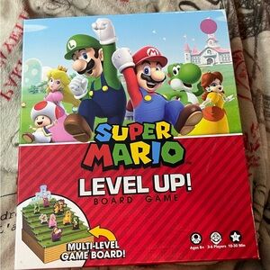 Super Mario Level Up Board Game